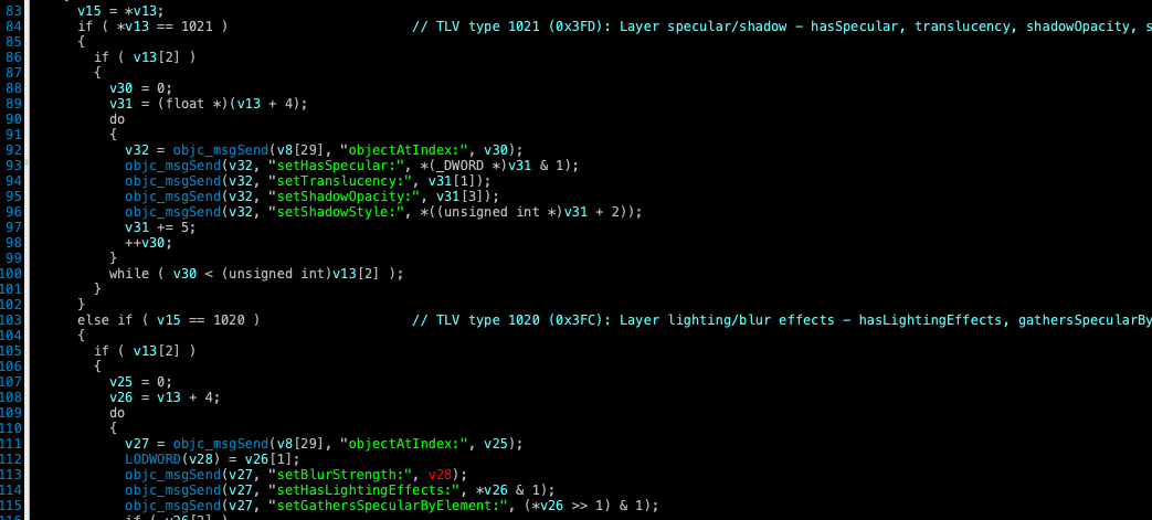 TVL parsing 2